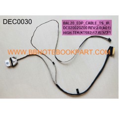 DELL LCD Cable สายแพรจอ   Inspiron 15-5565 15-5567   DC02002GZ00